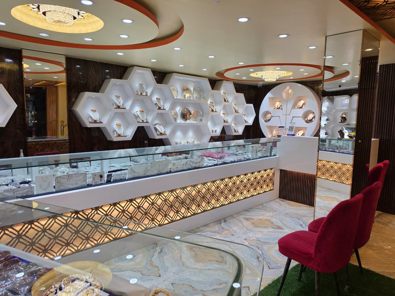 Monikanchan store jewellery counter